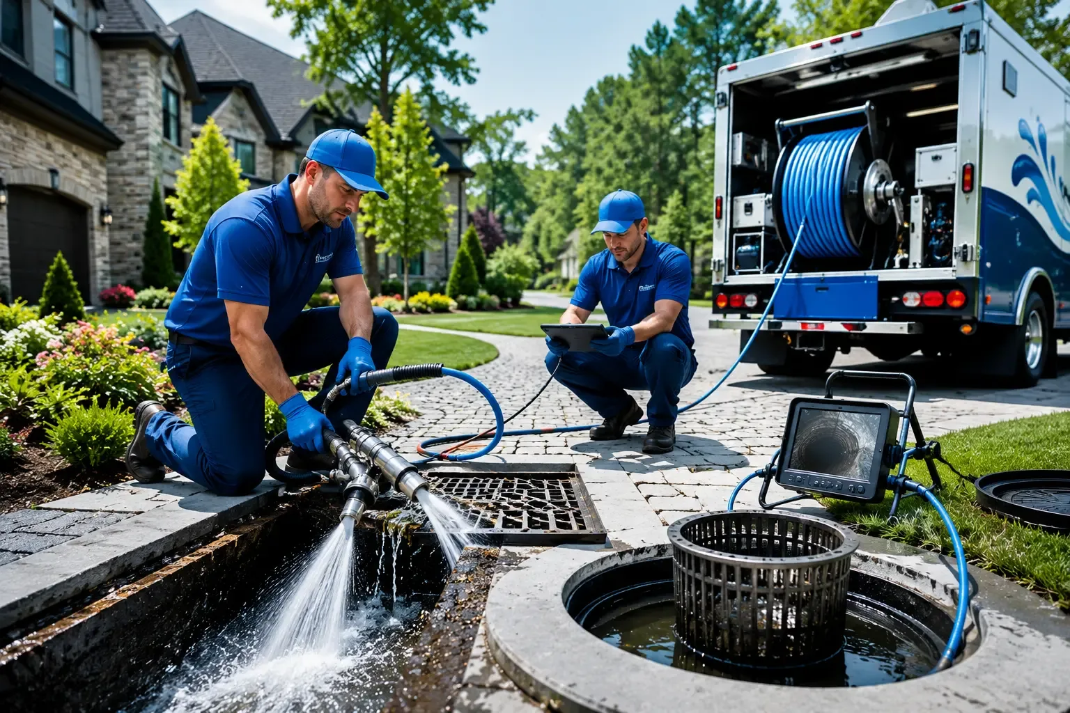 Local outdoor drain cleaning professionals in Manchester, OH