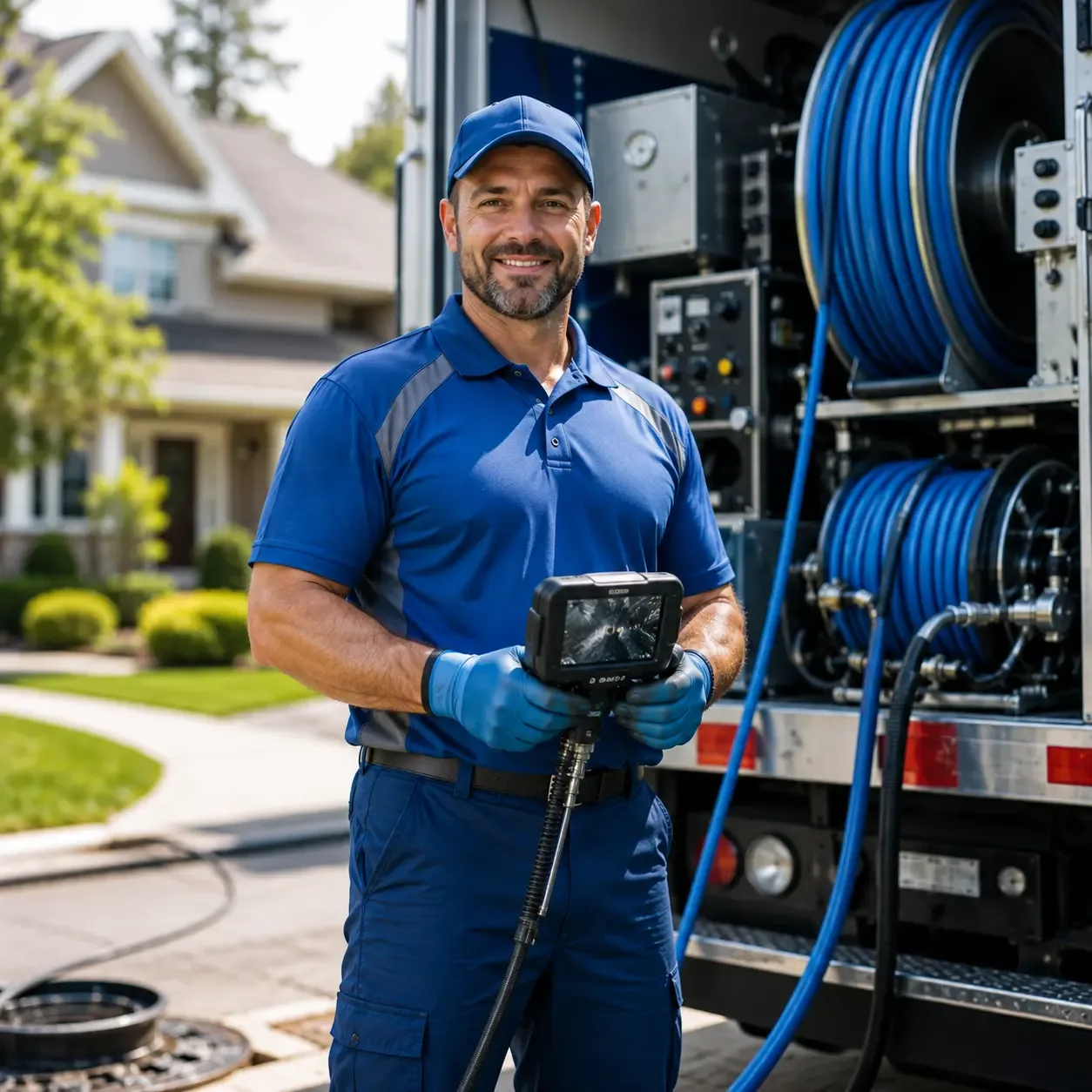 Local outdoor drain cleaning specialists in Manchester, OH
